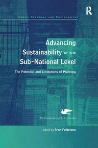 Enlarge image Cover: Advancing Sustainability at the Sub-National Level - Routledge