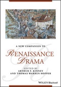 Cover: A New Companion to Renaissance Drama - Wiley-Blackwell