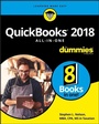 Cover: QuickBooks 2018 All-in-One For Dummies - Wiley-Scrivener