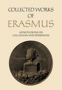 Enlarge image Cover: Collected Works of Erasmus - University of Toronto Press