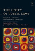 Cover: The Unity of Public Law? - Hart Publishing