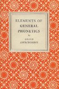 Enlarge image Cover: Elements of General Phonetics - Edinburgh University Press