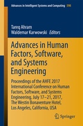 Cover: Advances in Human Factors, Software, and Systems Engineering - Springer