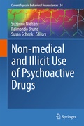Cover: Non-medical and illicit use of psychoactive drugs - Springer
