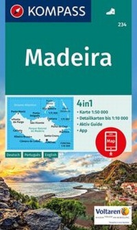 Abbildung von: KOMPASS Wanderkarte Madeira - KOMPASS-Karten