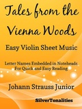 Cover: Tales from the Vienna Woods - Easy Violin Sheet Music - Lulu.com