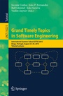 Cover: Grand Timely Topics in Software Engineering - Springer