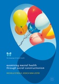 Cover: Examining Mental Health through Social Constructionism - Palgrave Macmillan