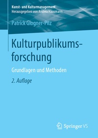 Abbildung von: Kulturpublikumsforschung - Springer VS