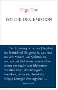 Enlarge image Cover: Politik der Emotion - Residenz