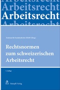 Cover: Rechtsnormen zum schweizerischen Arbeitsrecht - St&auml;mpfli Verlag AG