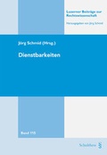 Cover: Dienstbarkeiten - Schulthess Juristische Medien