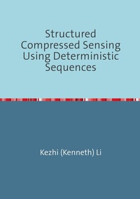 Abbildung von: Structured Compressed Sensing Using Deterministic Sequences - epubli