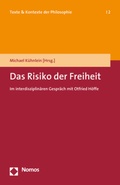 Cover: Das Risiko der Freiheit - Nomos