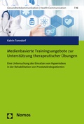 Cover: Medienbasierte Trainingsangebote zur Unterst&uuml;tzung therapeutischer &Uuml;bungen - Nomos