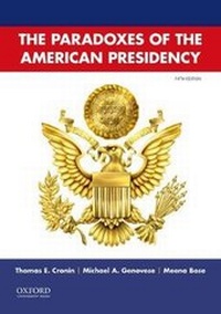 Abbildung von: Paradoxes of the American Presidency - OUP India