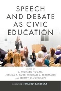 Cover: Speech and Debate as Civic Education - Pennsylvania State University Press