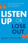Cover: Listen Up or Lose Out - Amacom