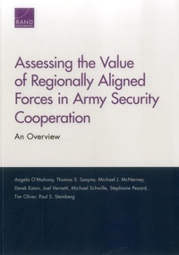 Enlarge image Cover: Assessing the Value of Regionally Aligned Forces in Army Security Cooperation - RAND