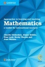 Cover: Approaches to Learning and Teaching Mathematics - Cambridge University Press