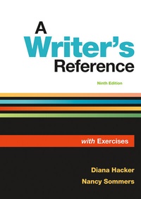 Enlarge image Cover: A Writer's Reference with Exercises - Bedford/Saint Martin's