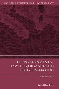 Abbildung von: EU Environmental Law, Governance and Decision-Making - Hart Publishing