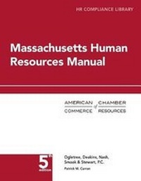 Enlarge image Cover: Massachusetts Human Resources Manual - American Chamber of Commerce Resources