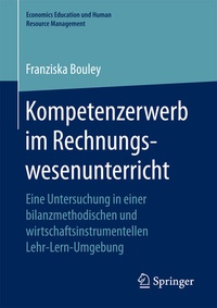 Abbildung von: Kompetenzerwerb im Rechnungswesenunterricht - Springer