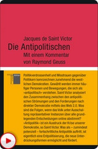 Abbildung von: Die Antipolitischen - Hamburger Edition, HIS