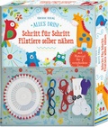 Cover: Alles drin! Schritt f&uuml;r Schritt Filztiere selber n&auml;hen - Usborne