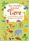 Cover: Mein extradickes Stickerbuch: Tiere - Usborne