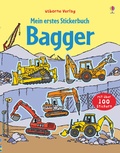 Cover: Mein erstes Stickerbuch: Bagger - Usborne
