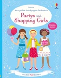 Cover: Mein gro&szlig;es Anziehpuppen-Stickerbuch: Partys und Shopping Girls - Usborne