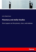 Cover: Planetary and stellar Studies - Hansebooks