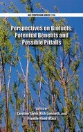 Cover: Perspectives on Biofuels: Potential Benefits and Possible Pitfall - Oxford University Press Inc