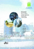 Cover: Engage - How to Deliver Socially Responsible Construction - CIRIA
