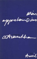 Cover: Misapprehensions - Anvil Press Poetry
