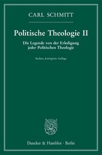 Abbildung von: Politische Theologie II. - Duncker & Humblot