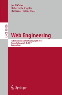 Enlarge image Cover: Web Engineering - Springer