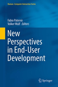 Enlarge image Cover: New Perspectives in End-User Development - Springer