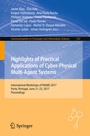 Cover: Highlights of Practical Applications of Cyber-Physical Multi-Agent Systems - Springer