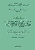Cover: &raquo;Ich gestehe, die Herrschaft der fluchw&uuml;rdigen >Demokratie< dieses Landes macht mich betr&uuml;bt .&laquo; - Argument Verlag mit Ariadne
