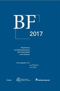 Cover: BF 2017, Regulierung und Selbstregulierung der Finanzm&auml;rkte in der Schweiz - Editions Weblaw