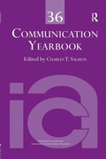 Cover: Communication Yearbook 36 - Routledge