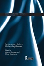 Cover: Parliamentary Roles in Modern Legislatures - Routledge