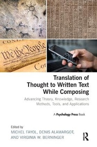 Enlarge image Cover: Translation of Thought to Written Text While Composing - Psychology Press Ltd