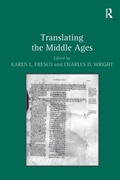 Cover: Translating the Middle Ages - Routledge