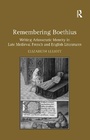 Cover: Remembering Boethius - Routledge