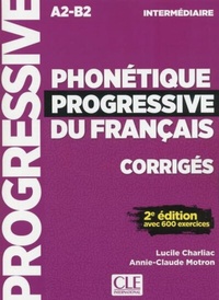 Abbildung von: Phonétique progressive du français, Niveau intermédiaire - Klett