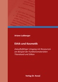 Cover: Ethik und Kosmetik - Kovac, Dr. Verlag